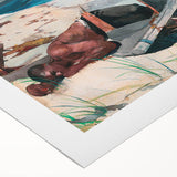 After the Hurricane, Bahamas Realism Art Print - Dramatic Seascape Canvas