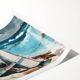 After the Hurricane, Bahamas Realism Art Print - Dramatic Seascape Canvas