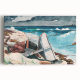 After the Hurricane, Bahamas Realism Art Print - Dramatic Seascape Canvas