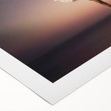 Sunset Leap – Emotive Dance Wall Art with Light and Freedom
