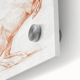 Romanticism Art: "Prancing Horse Sketch" by George Stubbs