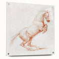Romanticism Art: "Prancing Horse Sketch" by George Stubbs