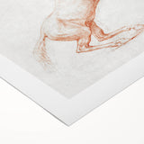 Romanticism Art: "Prancing Horse Sketch" by George Stubbs