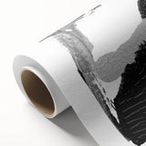 Textured Black and Gray Abstract Bedroom Wall Art – Canvas & Framed