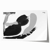 Textured Black and Gray Abstract Bedroom Wall Art – Canvas & Framed