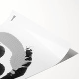 Textured Black and Gray Abstract Bedroom Wall Art – Canvas & Framed