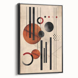 Contemporary Dining Art Pieces – Abstract Geometric Print