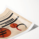 Contemporary Dining Art Pieces – Abstract Geometric Print