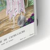 Graceful Art Deco Wall Art – 1920s Garden Fashion Illustration Print