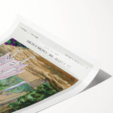 Graceful Art Deco Wall Art – 1920s Garden Fashion Illustration Print