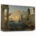 Baroque Harbor Scene - Baroque and Rococo Wall Art for Classic Interiors