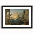 Baroque Harbor Scene - Baroque and Rococo Wall Art for Classic Interiors