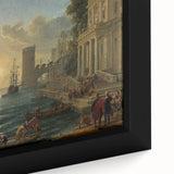 Baroque Harbor Scene - Baroque and Rococo Wall Art for Classic Interiors