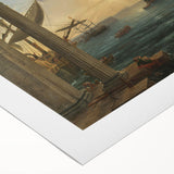 Baroque Harbor Scene - Baroque and Rococo Wall Art for Classic Interiors