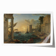 Baroque Harbor Scene - Baroque and Rococo Wall Art for Classic Interiors