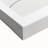 Large art of a black and white landscape painting on stretched canvas, ideal for bedroom wall decor.