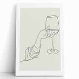 Large black and white photographic print of assorted vegetables on stretched canvas, ideal for kitchen wall art.