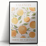 Large abstract wall art featuring assorted fruits in vibrant colors on a black acrylic framed print, ideal for kitchen decor.