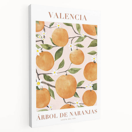 Large canvas wall art featuring an array of colorful fruits, ideal for kitchen decor.