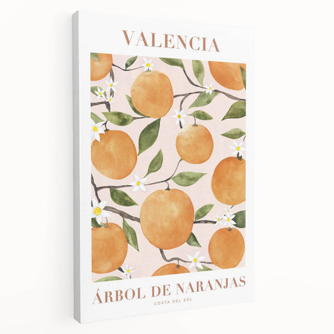 Large canvas wall art featuring an array of colorful fruits, ideal for kitchen decor.