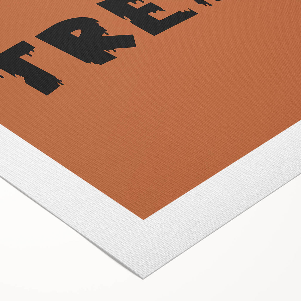 Trick or Treat Halloween Wall Art - Spooky Typography Decor