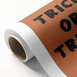 Trick or Treat Halloween Wall Art - Spooky Typography Decor