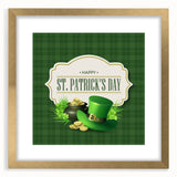Lucky St. Patrick’s Day Wall Art - Leprechaun Gold Print