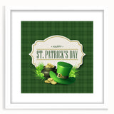 Lucky St. Patrick’s Day Wall Art - Leprechaun Gold Print