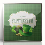 Lucky St. Patrick’s Day Wall Art - Leprechaun Gold Print