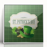 Lucky St. Patrick’s Day Wall Art - Leprechaun Gold Print