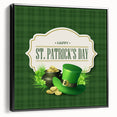 Lucky St. Patrick’s Day Wall Art - Leprechaun Gold Print