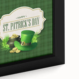 Lucky St. Patrick’s Day Wall Art - Leprechaun Gold Print