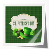 Lucky St. Patrick’s Day Wall Art - Leprechaun Gold Print