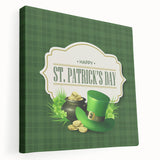 Lucky St. Patrick’s Day Wall Art - Leprechaun Gold Print