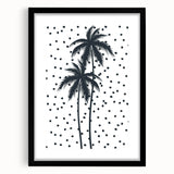 Minimalist Boys Room Wall Art – Palm Tree Kids Wall Art Prints