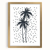 Minimalist Boys Room Wall Art – Palm Tree Kids Wall Art Prints