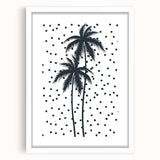 Minimalist Boys Room Wall Art – Palm Tree Kids Wall Art Prints