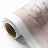 Princess Crown Girls Room Wall Art – Royal Nursery Print