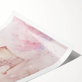 Princess Crown Girls Room Wall Art – Royal Nursery Print