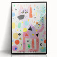Playful Dog Kids Room Wall Art – Framed Art for Children's Rooms