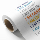I Am Affirmation Typography Art – Motivational Wall Decor