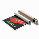 Vintage Chevrolet Car Ad Poster | Retro 1940s Auto Art