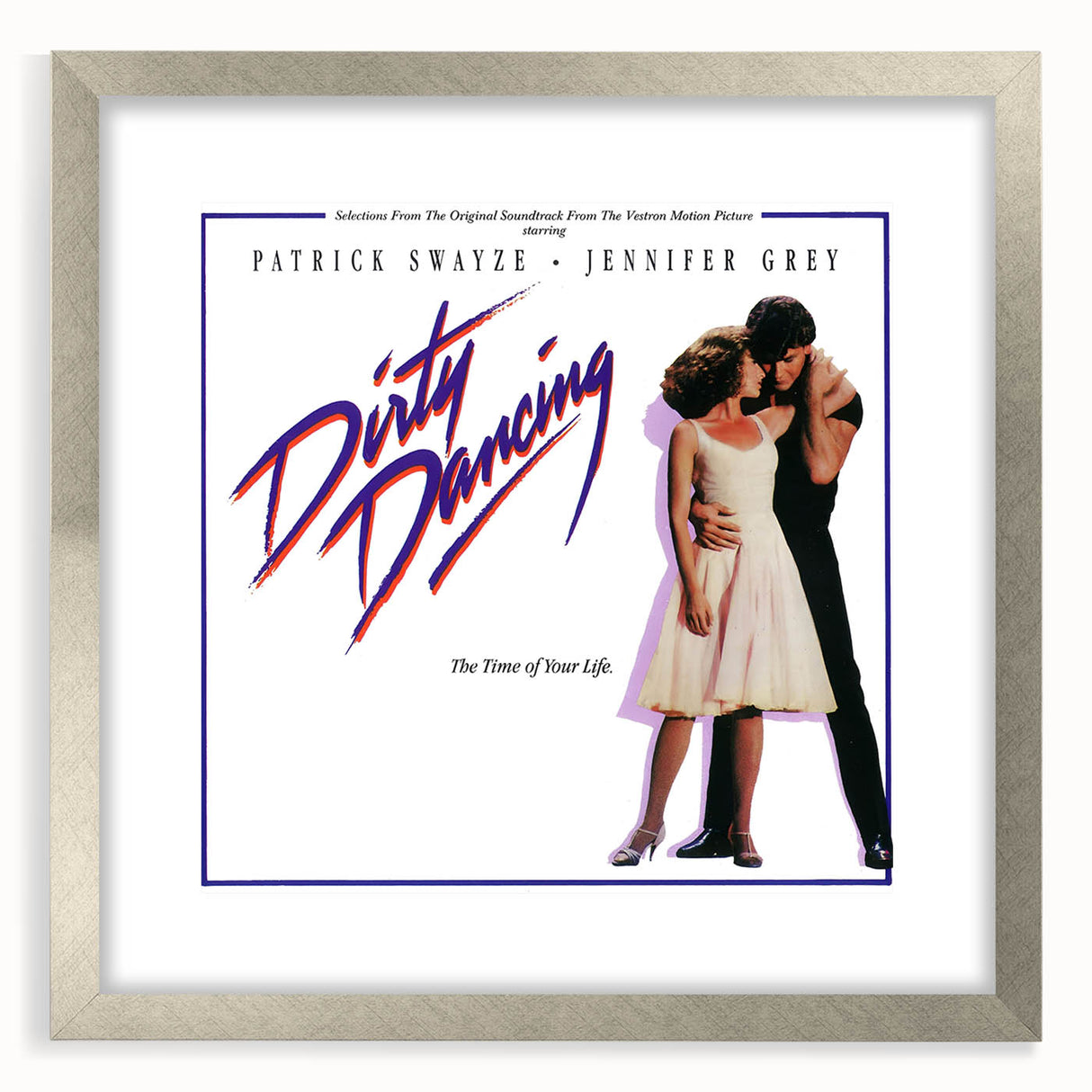 Retro Wall Art – Dirty Dancing Soundtrack Album Canvas Print