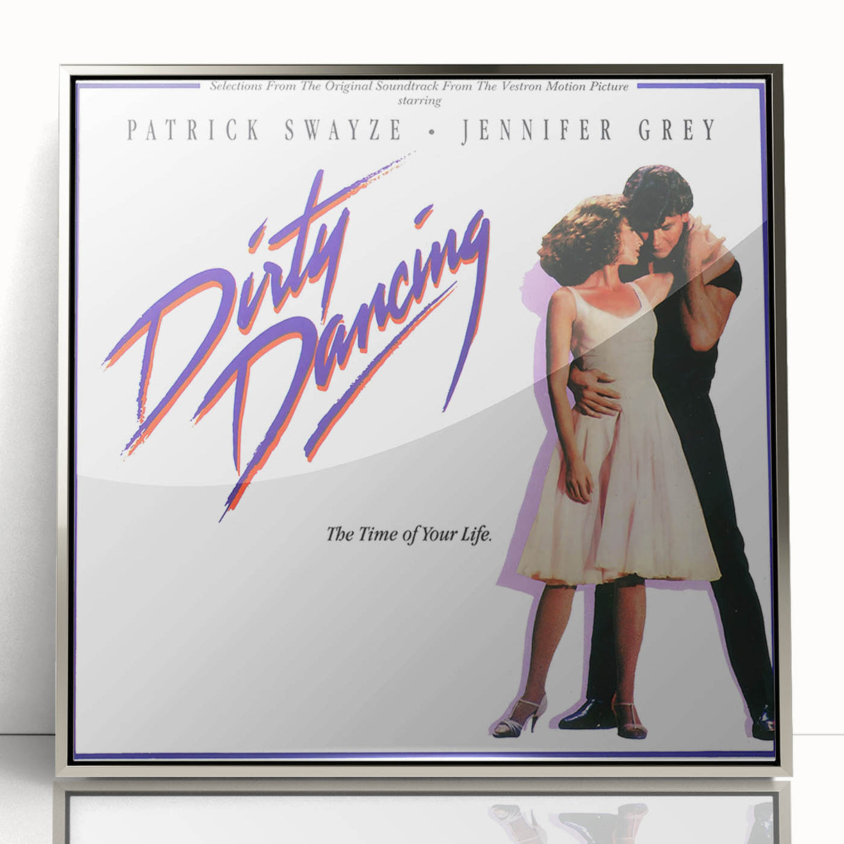 Retro Wall Art – Dirty Dancing Soundtrack Album Canvas Print