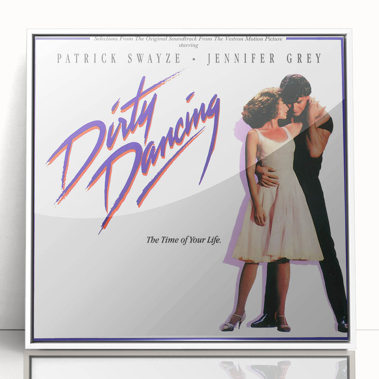 Retro Wall Art – Dirty Dancing Soundtrack Album Canvas Print