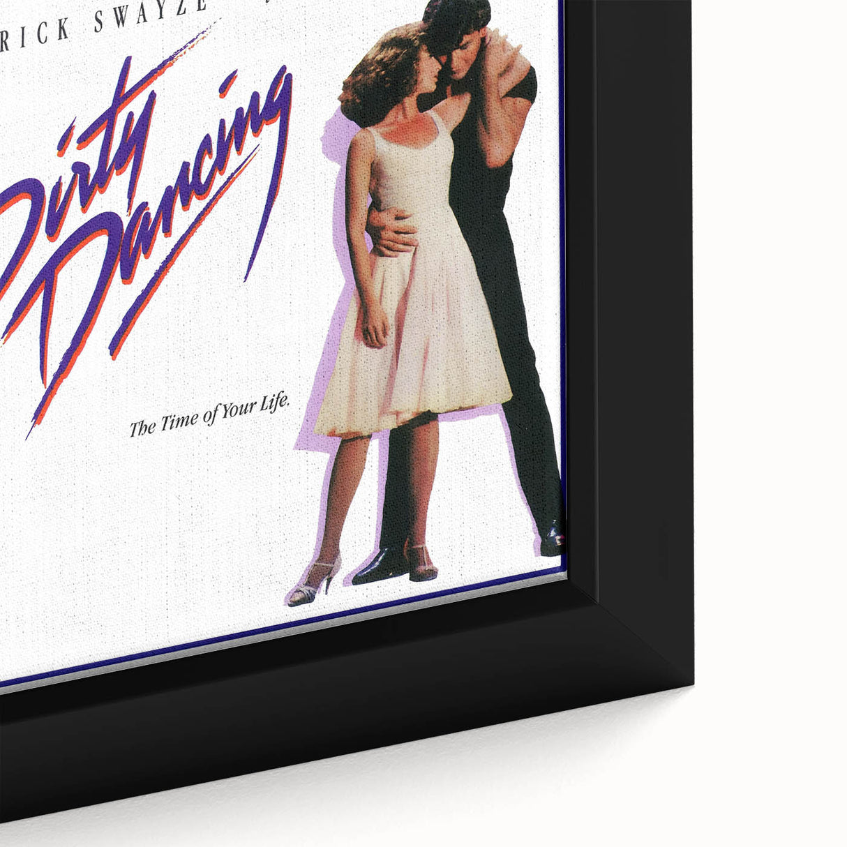 Retro Wall Art – Dirty Dancing Soundtrack Album Canvas Print