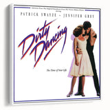 Retro Wall Art – Dirty Dancing Soundtrack Album Canvas Print