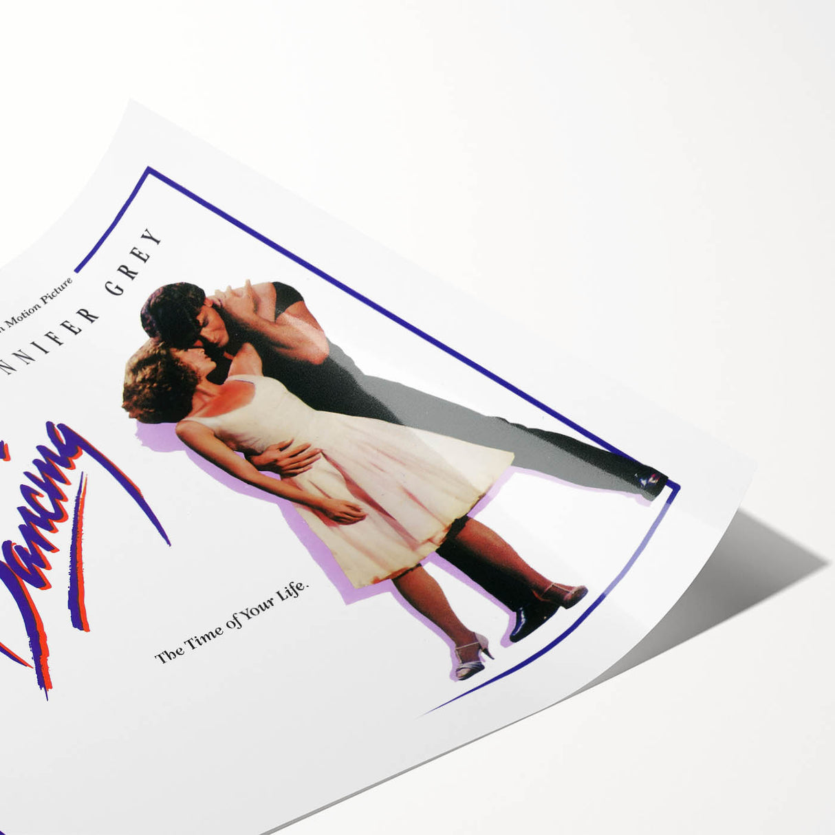 Retro Wall Art – Dirty Dancing Soundtrack Album Canvas Print
