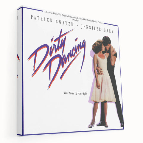 Retro Wall Art – Dirty Dancing Soundtrack Album Canvas Print