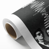 Arctic Monkeys Retro Poster – Vintage Black & White Wall Art